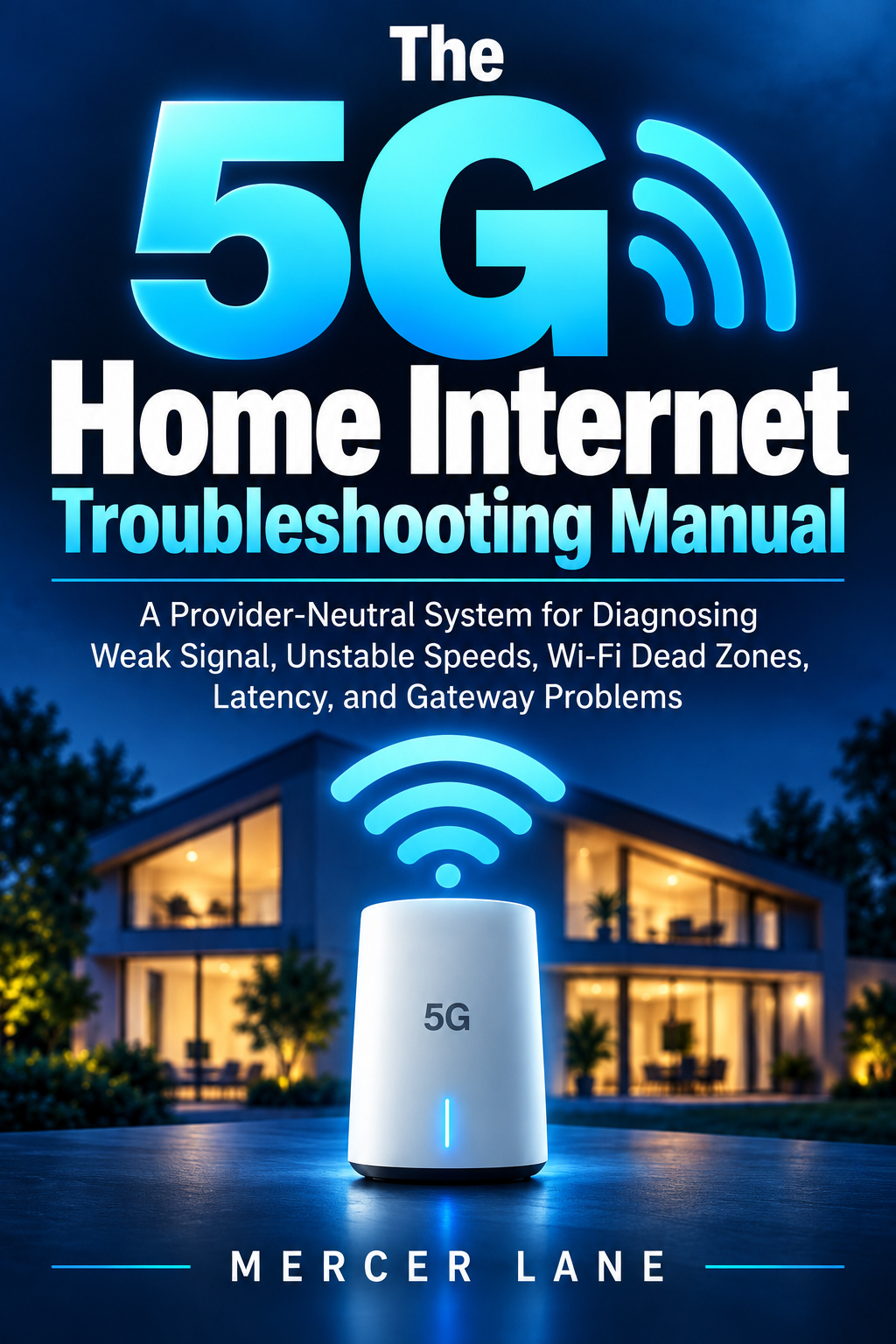 Cover of The 5G Home Internet Troubleshooting Manual by Mercer Lane