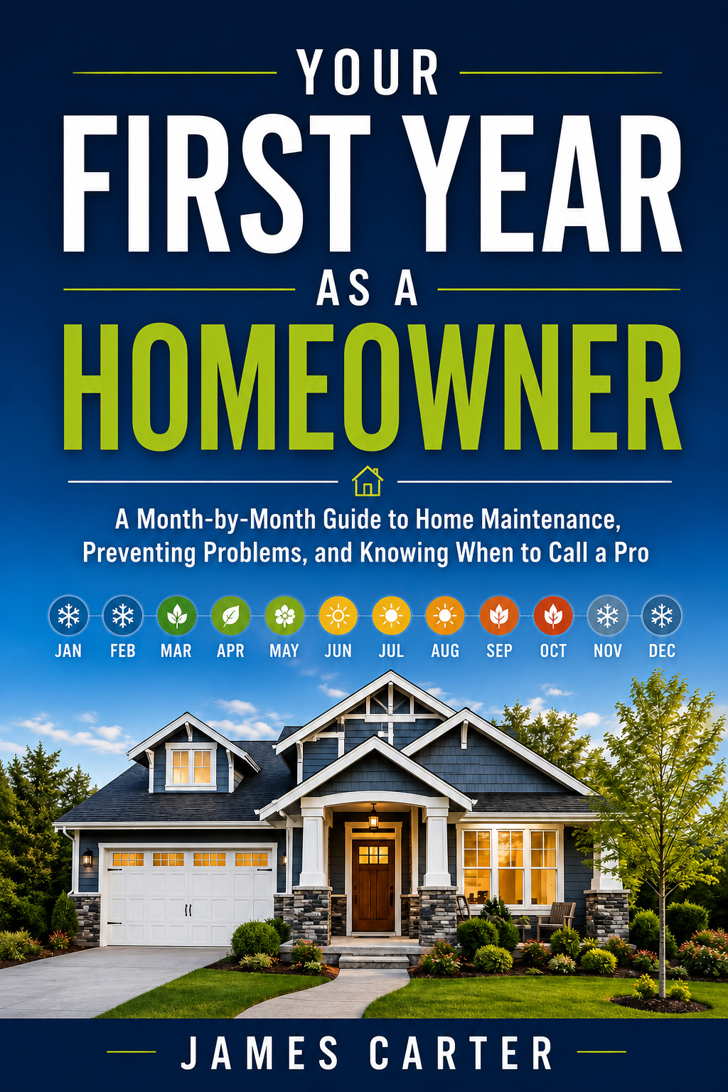 Cover of Your First Year as a Homeowner by James Carter
